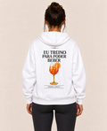 Casaco Moletom Premium - Eu Treino Para Poder Beber (Aperol)