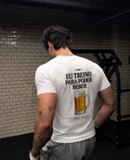 Eu Treino Pra Poder Beber (Cerveja) - Camiseta Regular