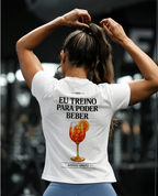 Eu Treino Para Poder Beber (Aperol) - Camiseta Regular