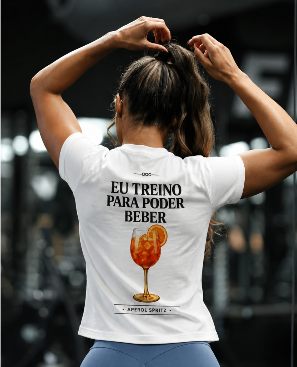 Eu Treino Para Poder Beber (Aperol) - Camiseta Regular