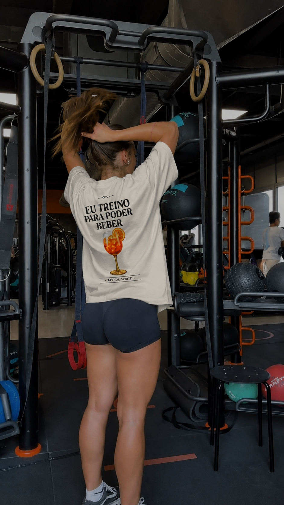 Eu Treino Para Poder Beber (Apperol) - Oversized