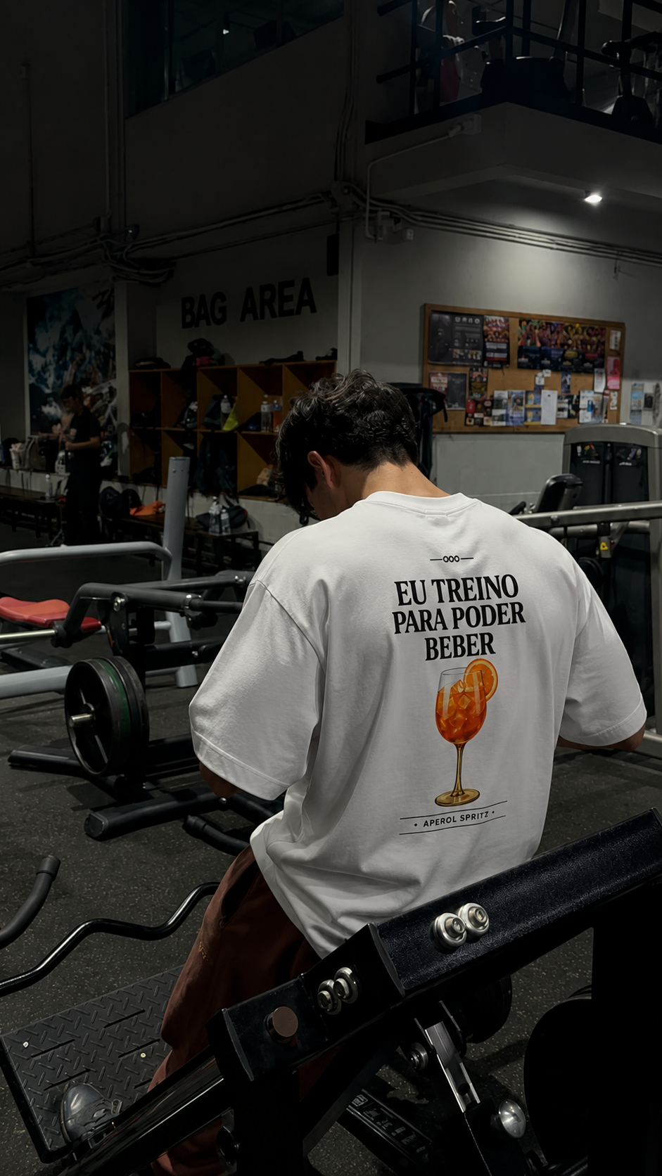 Eu Treino Para Poder Beber (Apperol) - Oversized