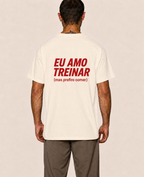 Eu Amo Treinar (mas prefiro comer) - Oversized Premium