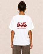 Eu Amo Treinar (mas prefiro comer) - Camiseta Regular