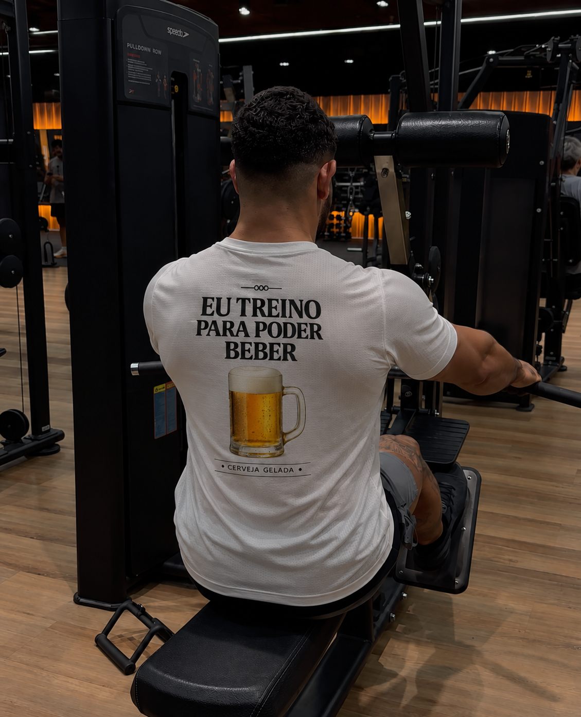 Eu Treino Para Poder Beber (Cerveja) - Sport Dry UV