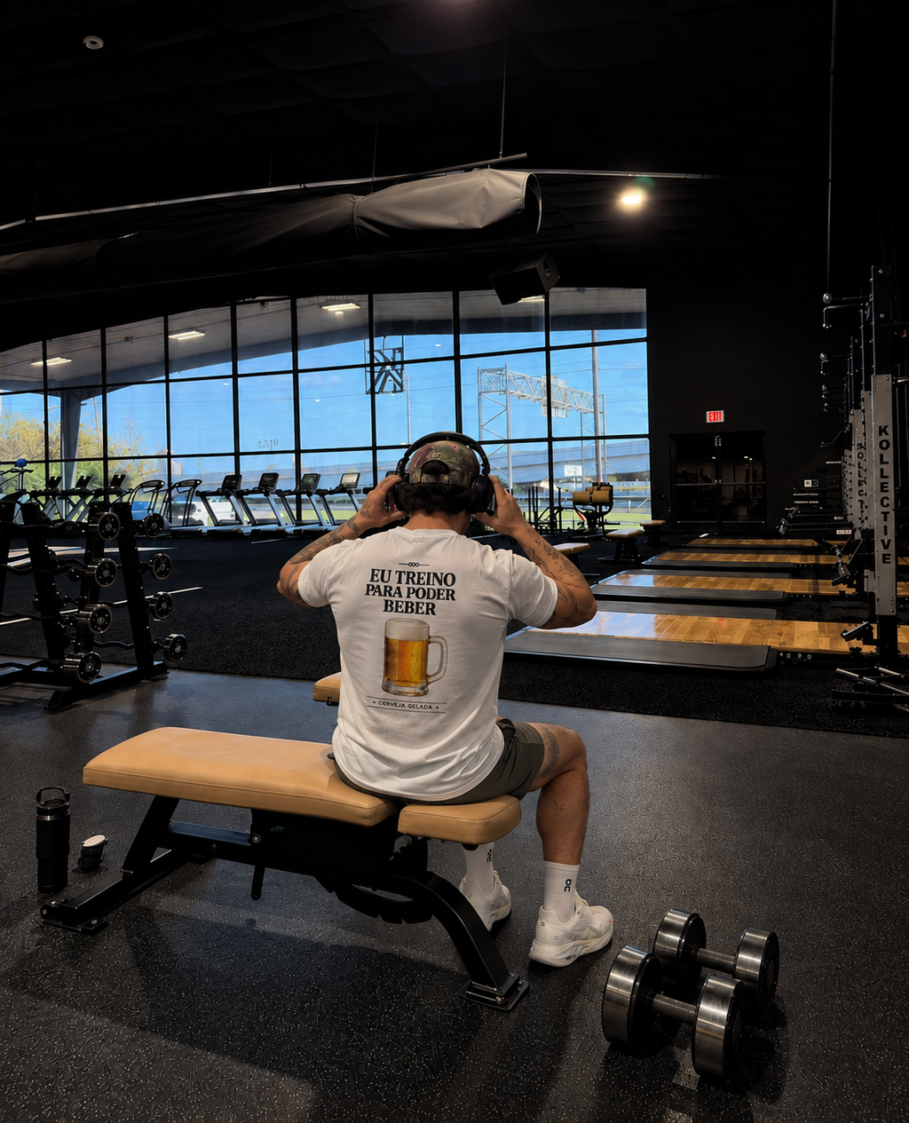 Eu Treino Para Poder Beber (Cerveja) - Sport Dry UV