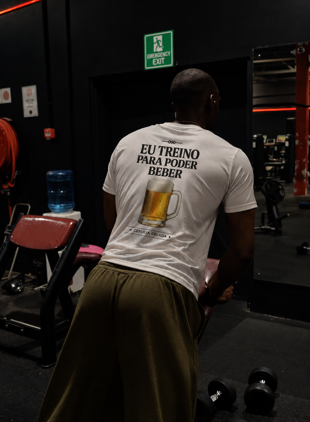Eu Treino Para Poder Beber (Cerveja) - Sport Dry UV