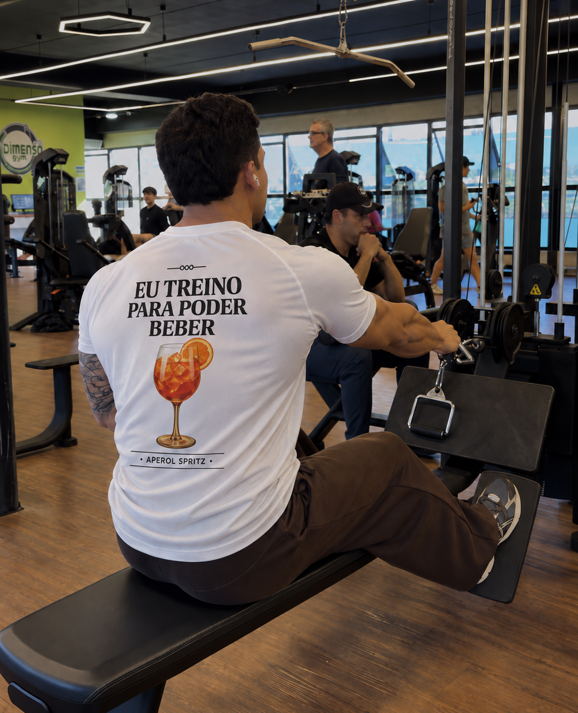 Eu Treino Para Poder Beber (Aperol) - Sport Dry UV
