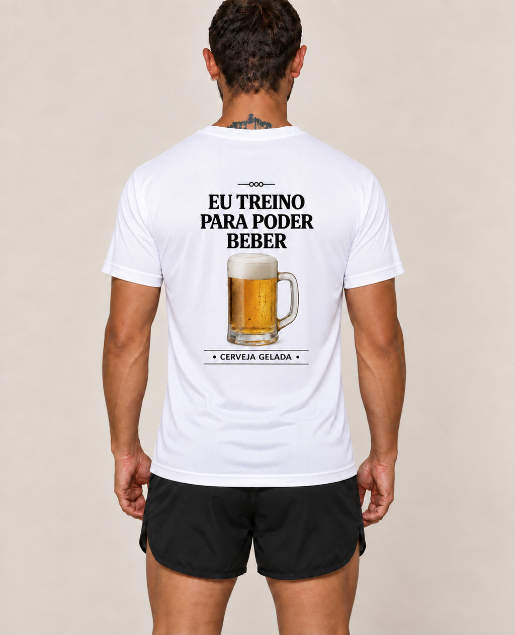 Eu Treino Para Poder Beber (Cerveja) - Sport Dry UV