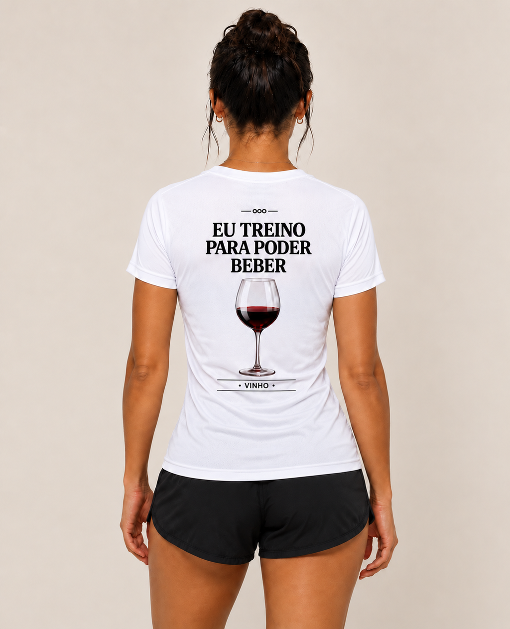 Eu Treino Para Poder Beber (Vinho) - Sport Dry UV