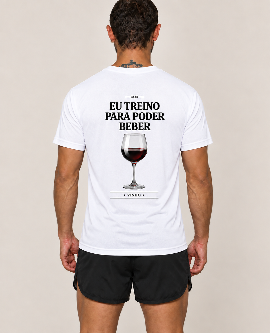 Eu Treino Para Poder Beber (Vinho) - Sport Dry UV