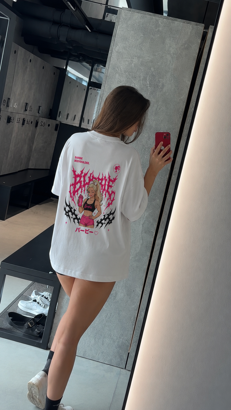 Barbie Bodybuilder - Oversized - Streetwear - Streetwear Japonês