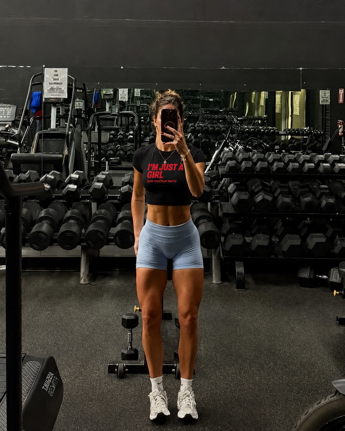 I'm Just a Girl (que ama fazer barra) - Cropped