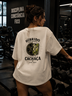 Híbrido Por Escolha & Amante de Cachaça - Oversized Premium