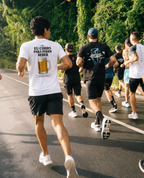 Eu Corro Para Poder Beber (Cerveja) - Camiseta Sport Dry UV