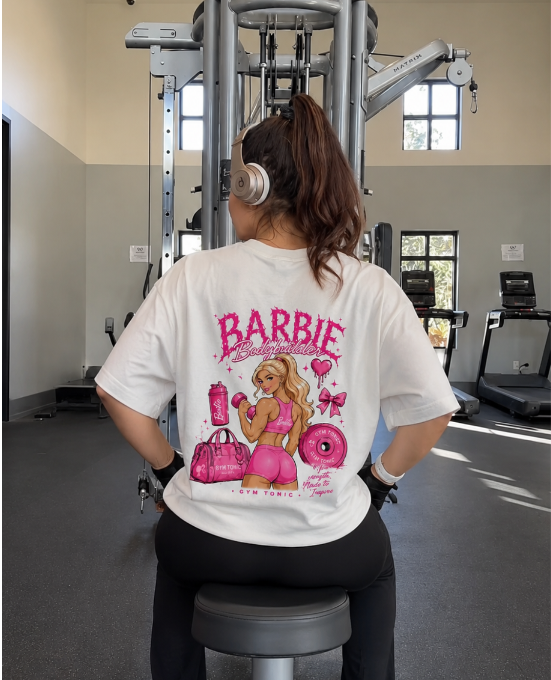 Barbie Bodybuilder - Oversized Premium