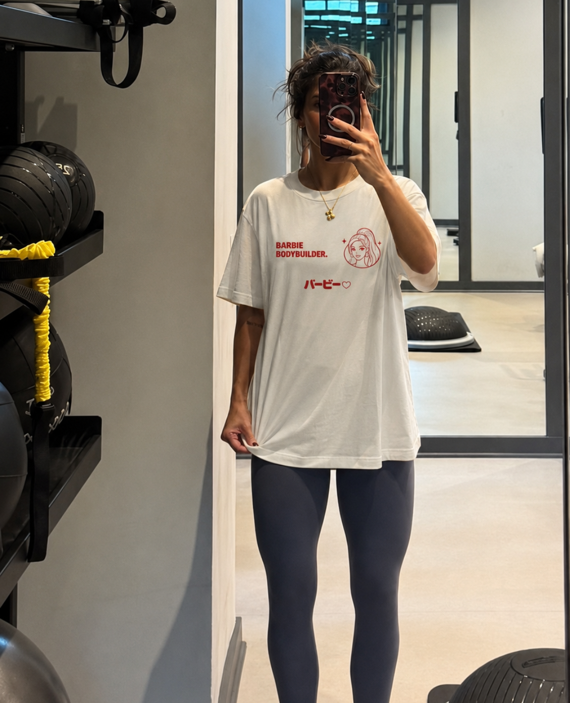 Barbie Bodybuilder - Oversized - Streetwear Japonês V.2