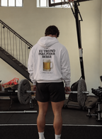 Casaco Moletom Premium - Eu Treino Para Poder Beber (Cerveja)